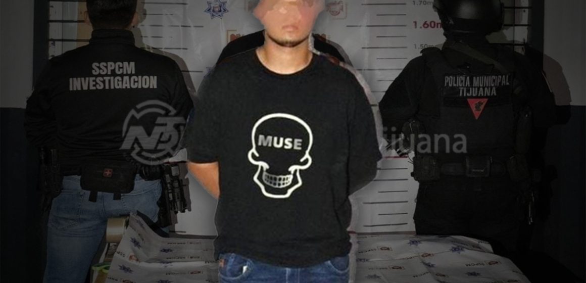 Detienen a Jorge Julián con varias dosis de “Cristal” en la colonia Rinconada