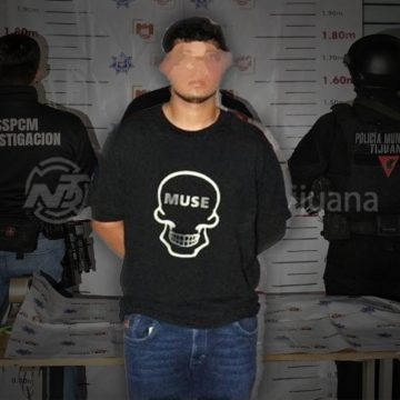 fs Detienen a Jorge Julián con varias dosis de “Cristal” en la colonia Rinconada