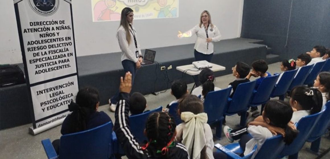 fsdf Promueven derechos de la niñez en primaria de Tijuana