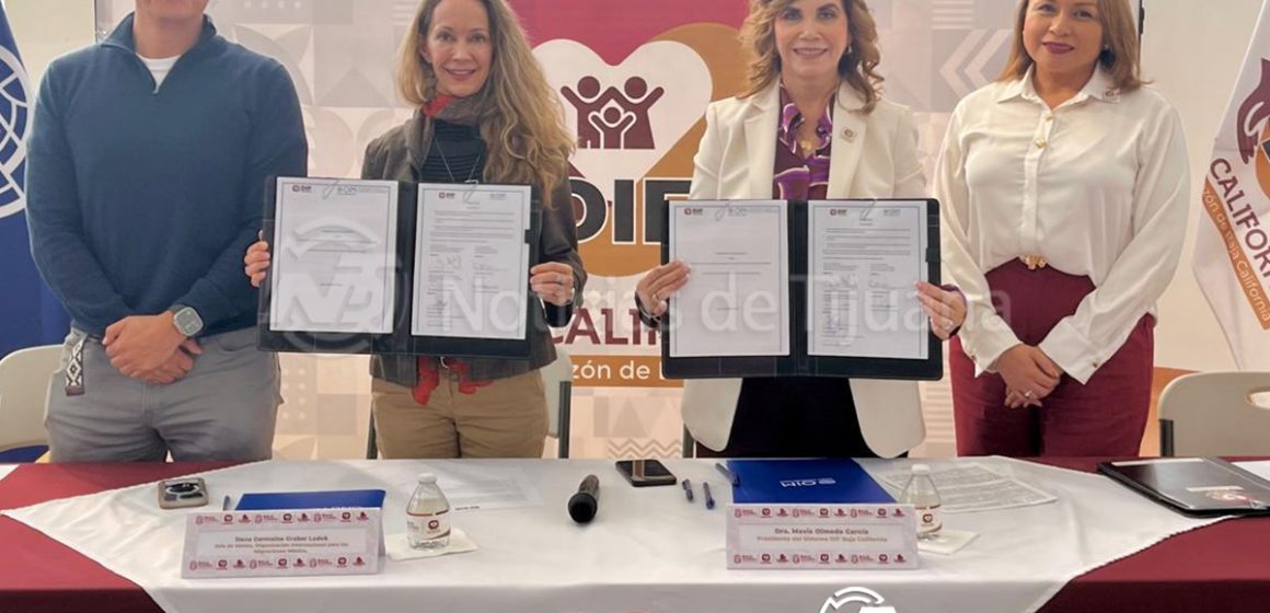 DIF Baja California y la OIM refuerzan apoyo a familias migrantes con nuevo acuerdo de colaboración
