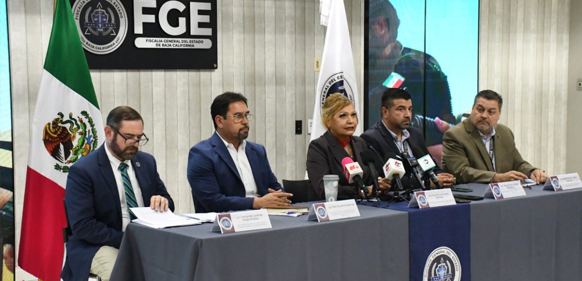 Presentan avances en casos de homicidio múltiple y agresión a estudiante universitario en Mexicali
