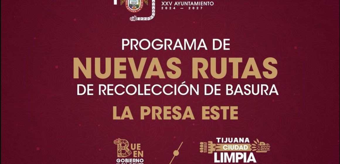 Abren 181 nuevas rutas de recolección de basura en La Presa Este