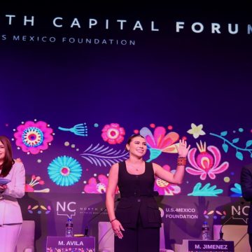 Marina del Pilar comparte visión de BC como mega región estratégica en el North Capital Forum