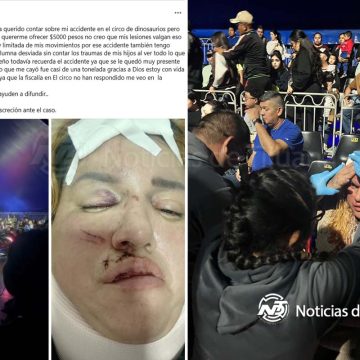 oooo 5 mil pesos por lesiones graves: Víctima del “Circo de los Dinosaurios” denuncia oferta abusiva