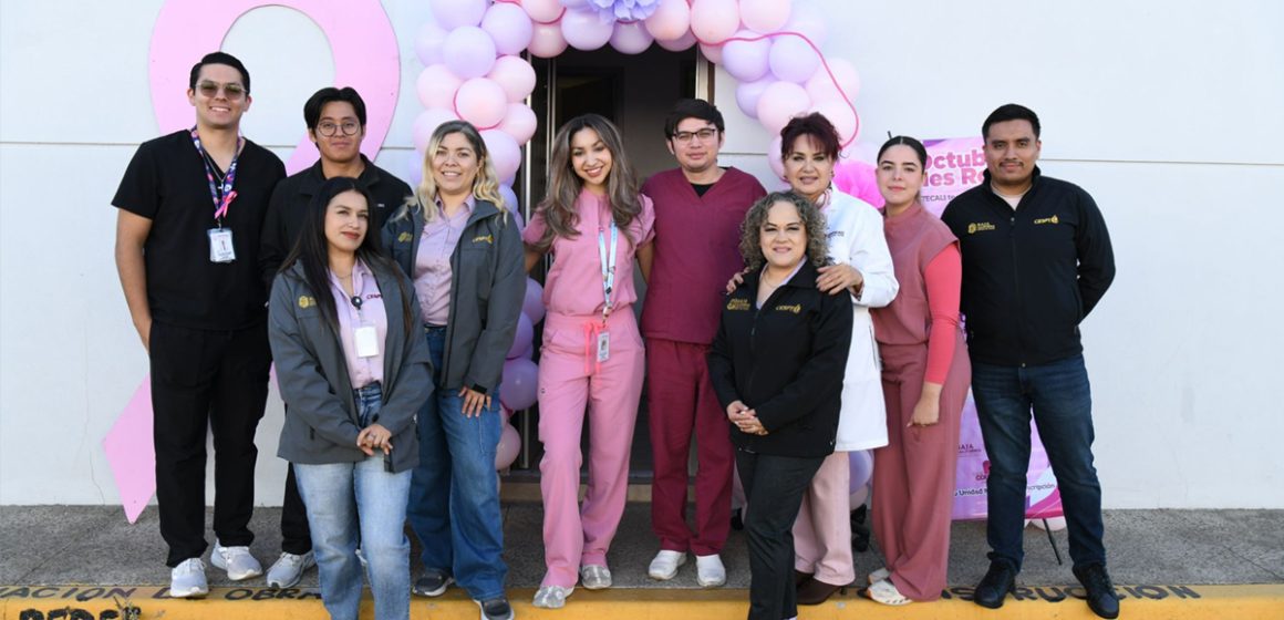 Realiza CESPT jornada de salud en el marco del día mundial contra el cáncer de mama