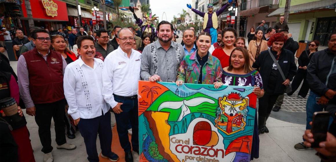 Inauguran nuevo andador peatonal en la Avenida Revolución en Tijuana