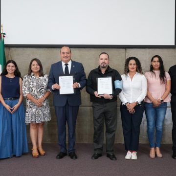 vxcd SSPCM y CEDHBC firman convenio para reforzar respeto a los derechos humanos en la labor policial