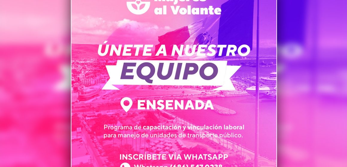xvc Llegará a Ensenada el programa Mujeres al Volante