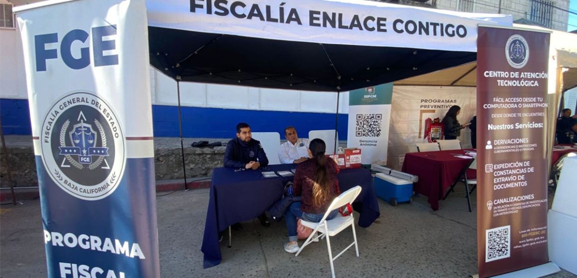 xvcs Participa la FGE en jornada de atención ciudadana en la colonia Sánchez Taboada