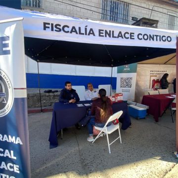 Participa la FGE en jornada de atención ciudadana en la colonia Sánchez Taboada