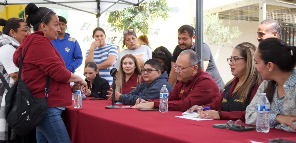 xzc Atiende CESPT a comunidad de ejido Javier Rojo Gómez