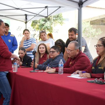 Atiende CESPT a comunidad de ejido Javier Rojo Gómez