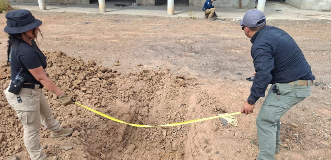 Localizan restos óseos durante cateo en Valle de las Palmas