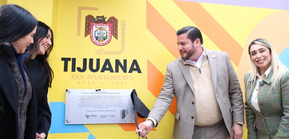 “Bibliotecas Vivas”: espacios culturales renovados en Tijuana