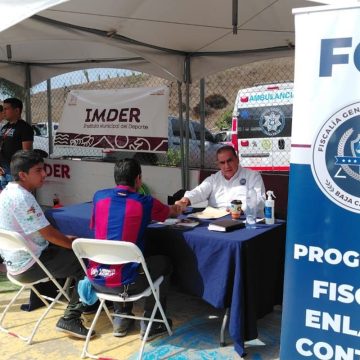 zxcs Fortalecen lazos entre Fiscalía y comunidad durante jornada en Rosarito