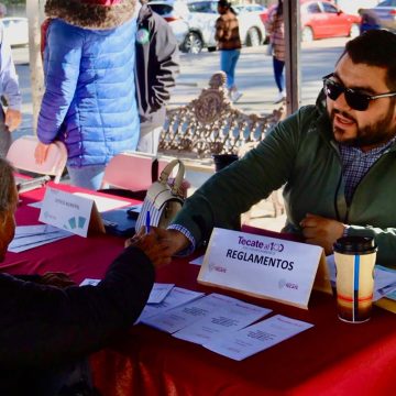 Realizan en Tecate el “Día del Pueblo” para fortalecer la atención ciudadana