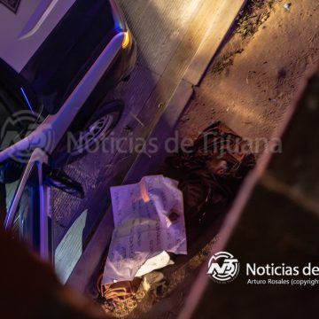 Hallan cuerpo sin vida con narcomensaje en Tijuana