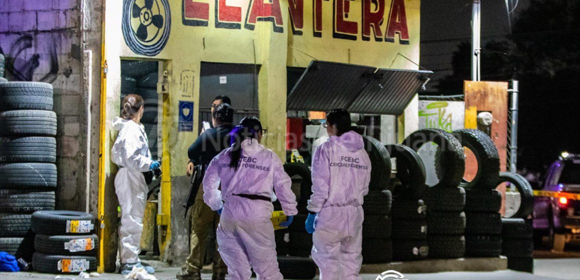 1 Ataque armado deja un muerto y un herido en llantera Tabasco en Jardines de la Mesa