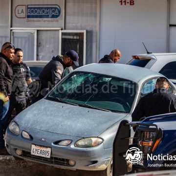 Hombre recibe balazo en el pie tras ser asaltado en Plaza Los Álamos