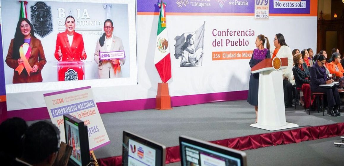 Marina del Pilar reafirma compromiso nacional para garantizar la vida y seguridad de las mujeres