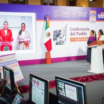 Marina del Pilar reafirma compromiso nacional para garantizar la vida y seguridad de las mujeres