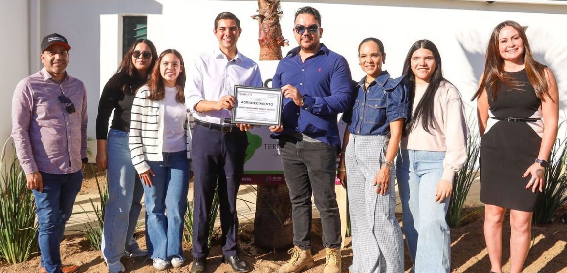 Román Cota destaca alianza entre gobierno y sector privado para embellecer Tecate