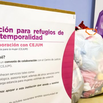 asds Empresa dona artículos esenciales a mujeres que viven en refugios en Tijuana