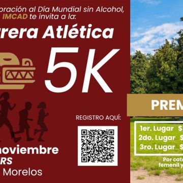 Invita Ayuntamiento de Tijuana a la Carrera Atlética 5K por el Día Mundial sin Alcohol