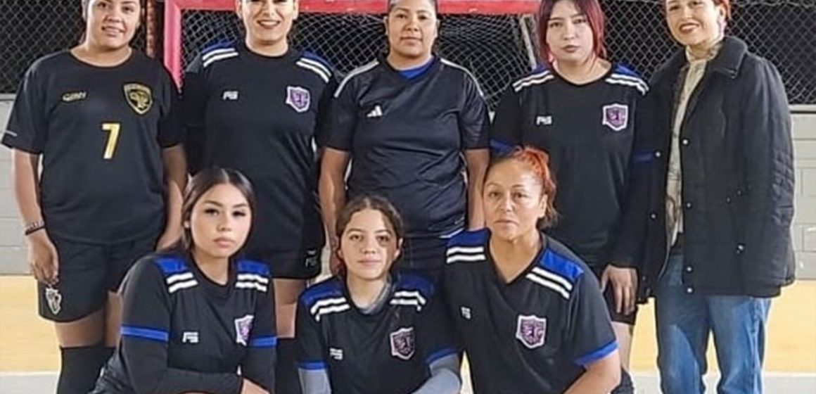 Impulsa IMDETE la activación deportiva en El Hongo con el arranque de la Liga Futsal Femenil