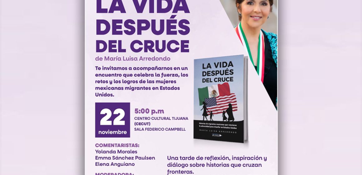 Invita CEJUM a encuentro reflexivo en torno al libro “la vida después del cruce”