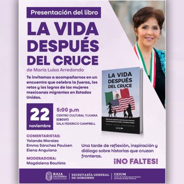 Invita CEJUM a encuentro reflexivo en torno al libro “la vida después del cruce”