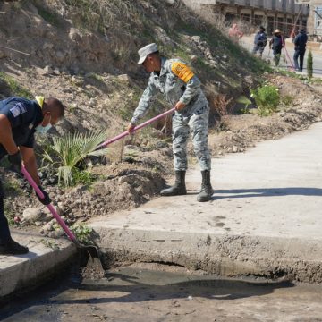 dfsd Realizan jornada de limpieza en el Parque Alfa Panamericano