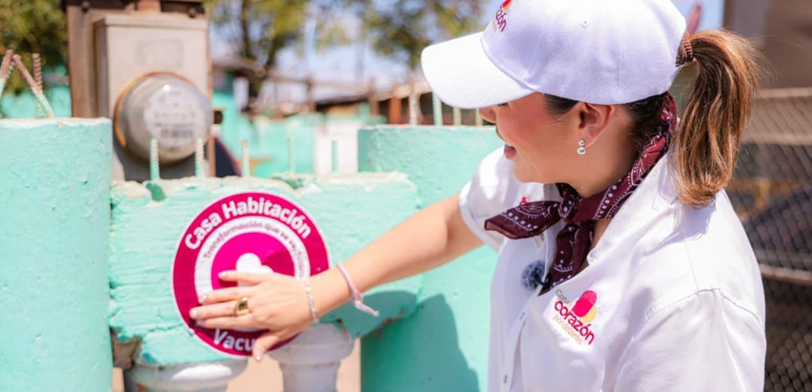 Garantiza gobernadora vacunas para proteger a la población ante enfermedades respiratorias