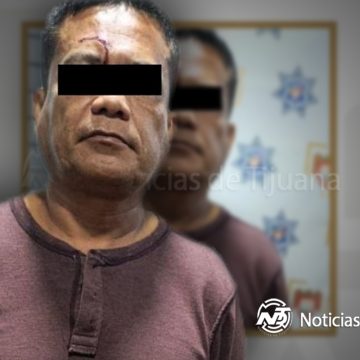 Detienen a hombre por agredir a su pareja en la colonia Loma Bonita