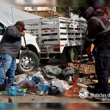 Retiran 95 toneladas de basura de tres delegaciones en Tijuana