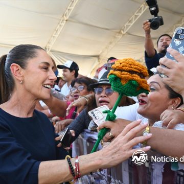 Al inaugurar hospital, Sheinbaum invita al Zócalo el 6 de diciembre