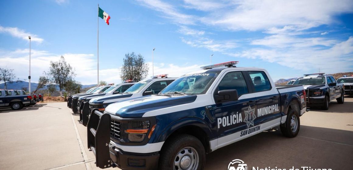 Refuerzan seguridad en BC con nuevas patrullas y más policías