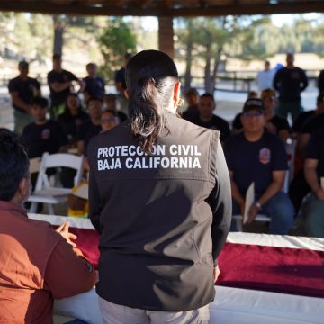 Finaliza Protección Civil BC curso contra incendios forestales