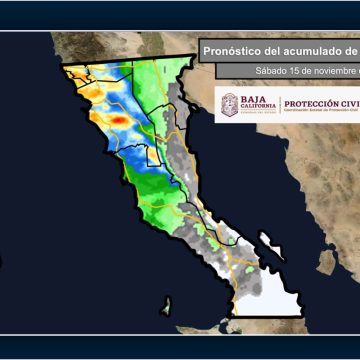 vb Baja California emite prealerta por llegada de frentes fríos 14 y 15