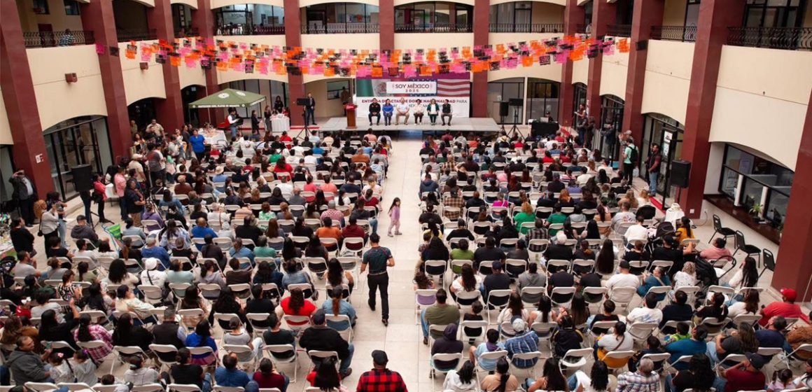 Supera Gobierno del Estado los 1,200 trámites de doble nacionalidad durante la campaña “Soy México” en Rosarito