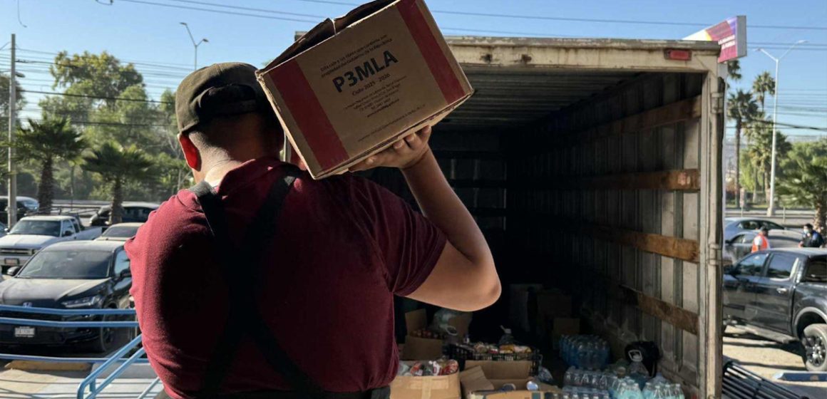 xc Recauda DIF Tijuana más de 12 toneladas en apoyo a familias afectadas por lluvias en el centro del país