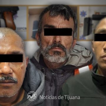 Detiene Policía Municipal a tres personas por portación de arma de fuego en distintos hechos