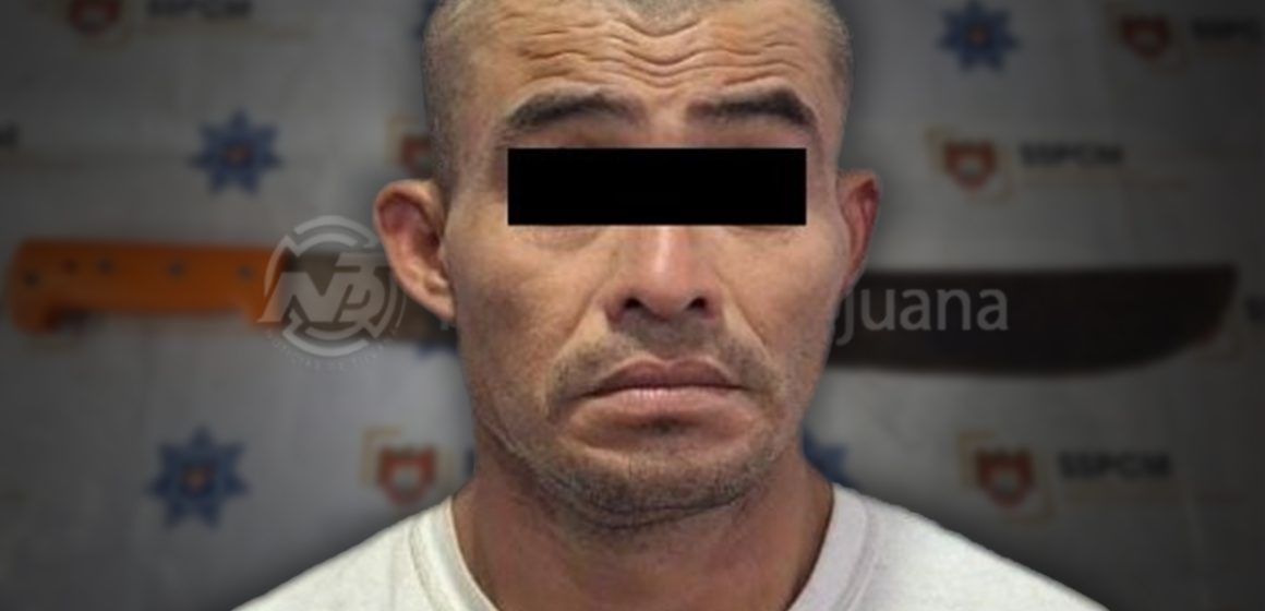 Detienen a hombre por allanamiento y amenazas contra su ex pareja en la colonia 3 de Octubre