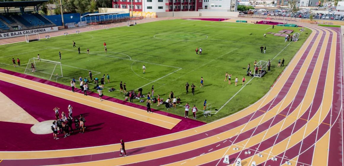 Estrena Mexicali pista de atletismo de nivel internacional con inversión del gobierno de Marina del Pilar