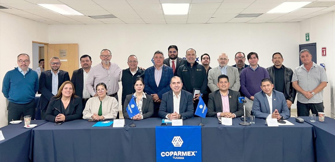 Presenta Secretaría de Movilidad avances y proyectos estratégicos ante Coparmex Tijuana