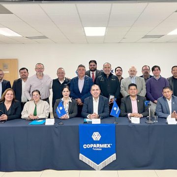Presenta Secretaría de Movilidad avances y proyectos estratégicos ante Coparmex Tijuana