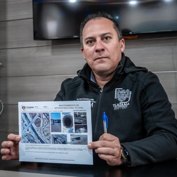 Realiza Gobierno Municipal trabajos de reparación de socavón en la Vía Rápida Oriente