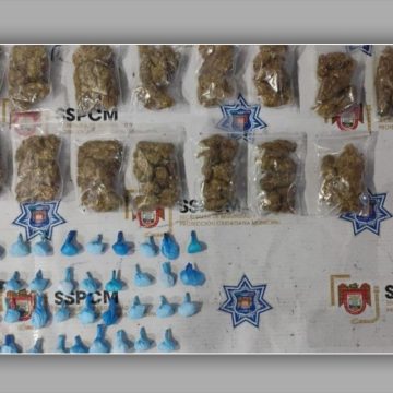 Detienen a joven de 15 años con 40 “globos” y 18 bolsas de marihuana