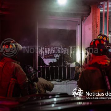 0O3A4450 Conato de incendio en BarberShop del Centro