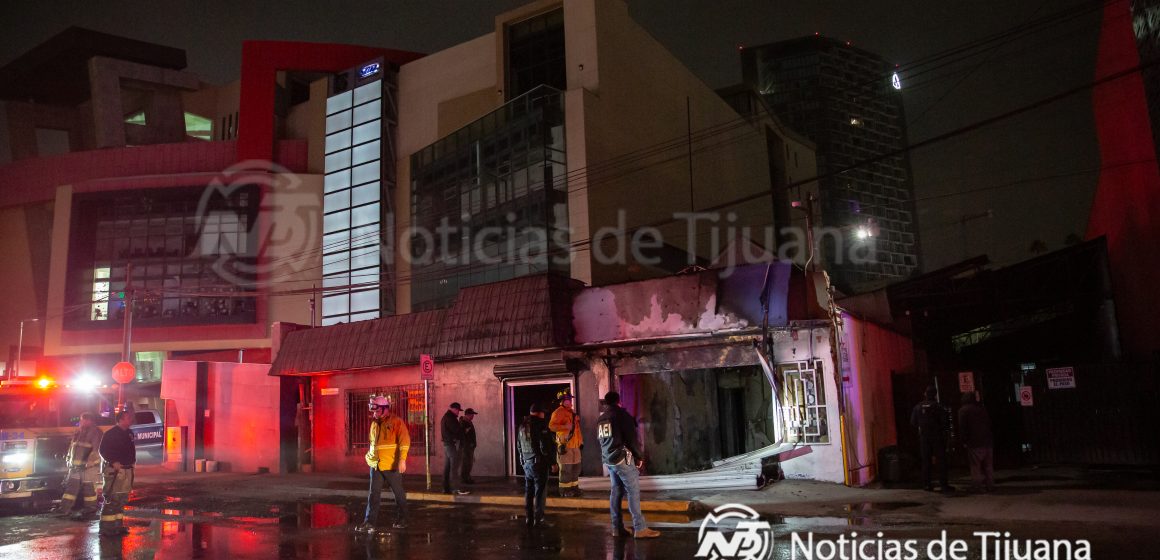 Incendio provocado en la 20 de Noviembre